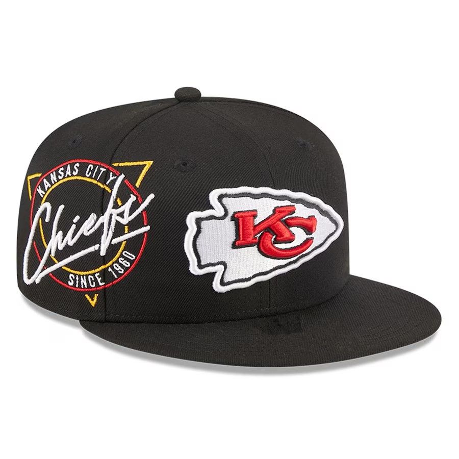 2023 NFL Kansas City Chiefs Hat TX 20231215->->Sports Caps